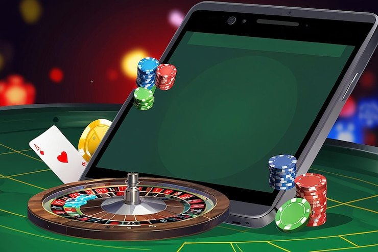 Nuansa Football Star Deluxe pelangitoto888 dengan suasana sepak bola modern di layar mobile